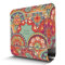 banjado® Briefkasten Edelstahl personalisiert mit Motiv Rosetten 38x43x12cm & 2 Schlüssel - rostfreier Edelstahl Briefkasten mit Zeitungsfach - Postkasten A4 Einwurf inkl. Montagematerial