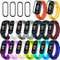 BANGTING 20 Stück Armband Kompatibel mit Xiaomi Mi Band 6 / Xiaomi Mi Band 5 / Amazfit Band 5, Ersatzarmband für Mi Fit Band 5 NFC Ersatzbänder Miband 5 Armbänder Strap (16 Farben + 4 Schutzfolie)