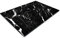 Glass Worktop Savers | Heat Resistant Worktop Protectors | Large Marble Effect Black White Art Chopping Boards