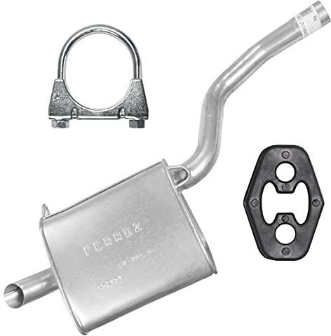 Endschalldämpfer Auspuff Endtopf für 1.8 TDCI 2.0 TDCI Ford Galaxy 2 II WA6, Mondeo 4 IV MK4, S-Max I 1 MK1