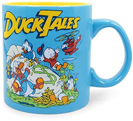 Disney DuckTales Money Bags Ceramic Mug | Holds 20 Ounces