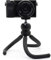 MyGadget Mini Treppiede Reflex e Mirrorless – Tripod Octopus Portatile con Testa a Sfera – Cavalletto Fotocamera Digitale per Canon, Nokia, Sony – Nero