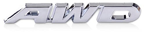 Zink Alloy Silber AWD Aufkleber Metall AWD Emblem Für Auto