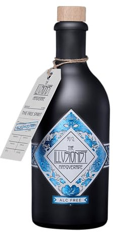 The Illusionist Masquerade | Die Alkoholfreie Alternative mit Farbwechsel | Von den Machern des Illusionist Dry Gin | Akazienblüten, Zitronengras, Piment | Zuckerfrei | Vegan | 500ml