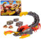 Monster Jam-Escenario EL Toro Loco Venom Velocity Scorpion+ Mini JAMS Toro Loco Y MAX-D Monster DE Metal Escala 1:87-6069752-Monster Truck-Coches para Niños -Juegos Infantiles- Juguetes Niños 3 años+