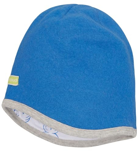 Loud + Proud Unisex Kinder Mütze Wollfleece, GOTS Zertifiziert