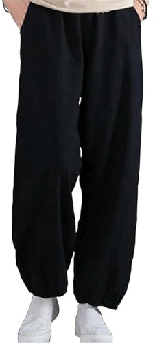 Générique Pantalon Tai Chi Confortable Martiaux Traditionnels Chinois Qi Gong Pantalon Pantalon Kung Fu Style Tai Chi et Wing Chun Pantalon Convient pour Hommes et Femmes,A,M