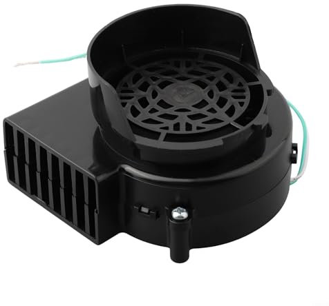 Soffiatore d'aria 12 V DC Brushless Air Blower Ricambio PBT Materiale Per Gonfiabili di Halloween All'aperto Festa di Natale Giardino Gonfiabili Decorazioni 97X94x65mm