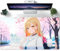 PORNHUX Fille Sexy d'anime Naked Girls Tapis de Souris XXXL 600x300 Large Game Tapis de Souris Tapis de Souris avec Base en Caoutchouc antidérapant Extended XXL Pad de Table Grand Tapis de Souris