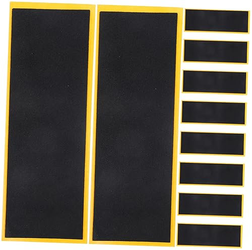 Supvox 10stücke Finger Skateboard Nonslip Grip Tape Hochwertige Schaumstoffmatten Für Fingerboards rutschfest Und Elastisch Für Fingerkoordinationstraining Und Skateboard-zubehör