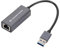 Adaptateur USB 3.0 vers RJ45 Gigabit Ethernet, Compatible avec Nintendo Switch, Connexion Facile, Haute Vitesse de Transfert.