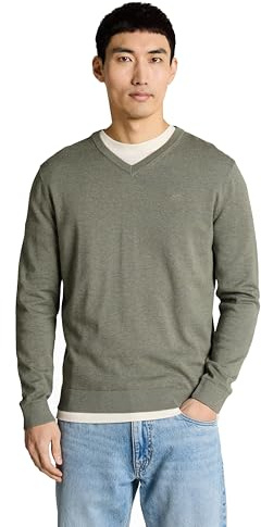 TOM TAILOR Herren 1039811 Strickpullover mit V-Ausschnitt