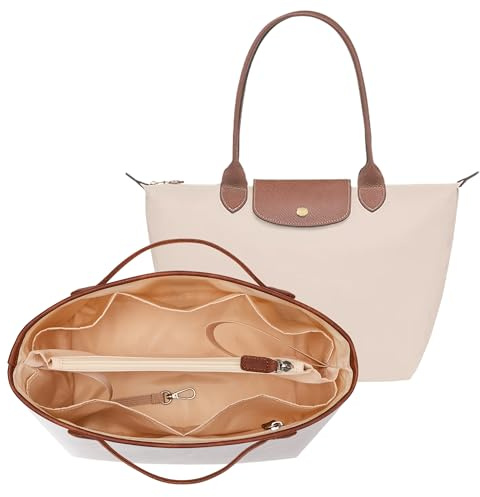 KALIDI Handtaschen Organizer für Longchamp Le Pliage,Taschenorganizer Longchamp Taschen Organizer Wasserdicht mit Multifunktionalen Taschen Großes