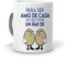 Taza Regalo Personalizado y Divertido Amo de casa. para ser Amo de casa Hay Que Tener un par de Huevos. Cerámica AAA - 350 ml.