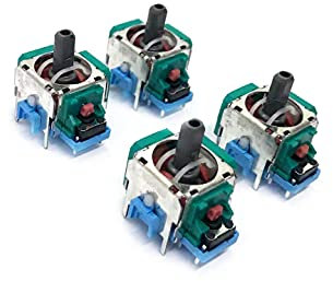 TXLIMINHONG New Compatible 3D Analog Sensor Wheel Thumb Sticks Joystick Rocker Module Replacement for Sony PS5 Game Controller 4pcs