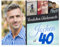 Personalisierbarer Geburtstagsbanner von FolienArbeiter – Wetterfestes PVC, für Innen- und Außen, mit Foto, Name, Alter, individuellem Wunschtext – 100x130 cm – Ideal für Jubiläen & Feiern