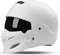 Retro-Motorrad-Integralhelm Scorpion-Halbhelm, Abnehmbarer Kinn-Sturzhelm, Kann Vollvisierhelm-Halbhelm Sein, DOT/ECE-Zertifizierter Motorrad-Reitpersönlichkeitshelm C,L:57-58CM