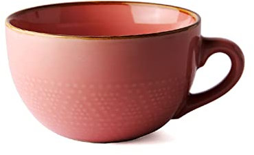 Ciotola for cereali, scodella for zuppa, scodella for il tè, ciotola for la colazione in ceramica con tazza da zuppa grande con manico, ciotola for zuppa di cereali da 700 ml, zuppa di zucca e insalat