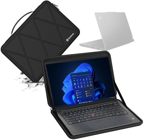 Smatree Housse de Protection Rigide en EVA Compatible avec 14 Pouces Lenovo ThinkPad E14 Gen 5 Ordinateur Portable Sac (X8042)