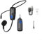 SPORTARC Kabelloses Headset-Mikrofon, tragbares UHF-Funkmikrofon-Headset, kabelloser Mikrofonsender und Empfänger VoiceAmplifier