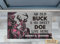 MIAOMANSENSTORE Fußmatte innen außen fussmatte Personalisierte Hirschpaar Pink Camo Old Buck Fußmatte, Hirsch Home Fußmatte Deko Wohnzimmer