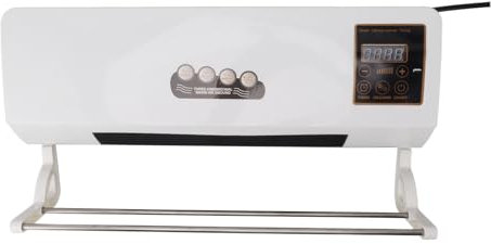 Condizionatore a Parete, Scaldabagno Elettrico da 1800 W con Telecomando, Mini Ventola di Raffreddamento Ad Aria a Doppio Uso con Funzione di Temporizzazione a Basso Rumore