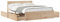 Keyroto Holzbett, Bett Holz, Bett, Bettgestell, Bettrahmen, Bett Gestell, Massivholzbett mit Schubladen 160x200 cm Kiefer
