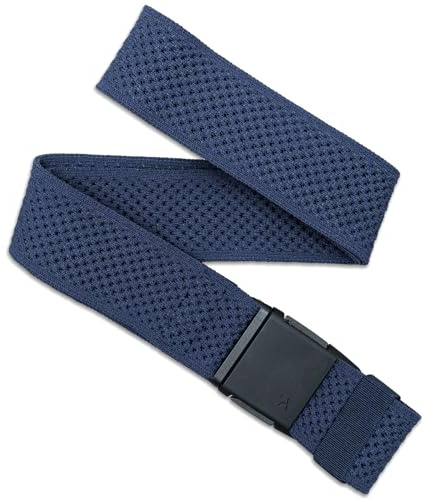 Arcade Belts Momentum Belt - Elastic Stretch Belt with Low-Profile Buckle, Travel-Friendly, Adjustable Fit