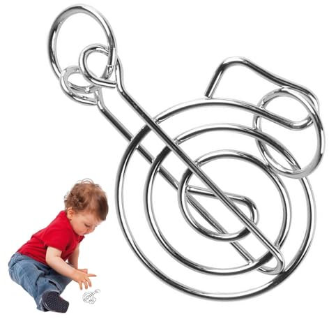 Hugsweet Metalldraht-Puzzles | 8-teiliges Metalldraht-Puzzle, Zaubertrick-Spielzeug |, Metalldraht-Puzzles, Zaubertrickspielzeug, Metallpuzzle für Kinder und Erwachsene