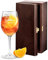 Maverton Aperol Spritz Glas personalisiert mit Namen - Cocktailglas mit Gravur - Aperol Geschenk - Geburtstagsgeschenk für Frauen - personalisierte Geschenke Frauen - 350ml oder 530 ml - Holy Aperoli