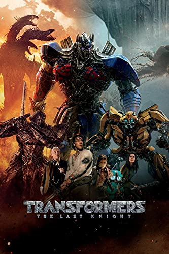 1000 Piece Puzzle for Adults Transformers: The Last Knight Toy Educational Creative Paper Puzzle Family Friend For Kids...26x38cm