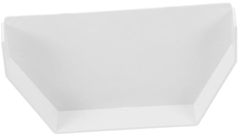 Vaguelly Dachrinnen Endkappe Pvc 160mm Fallrohr Endstopfen Einfache Montage Abschluss Für Regenrinnen Außen