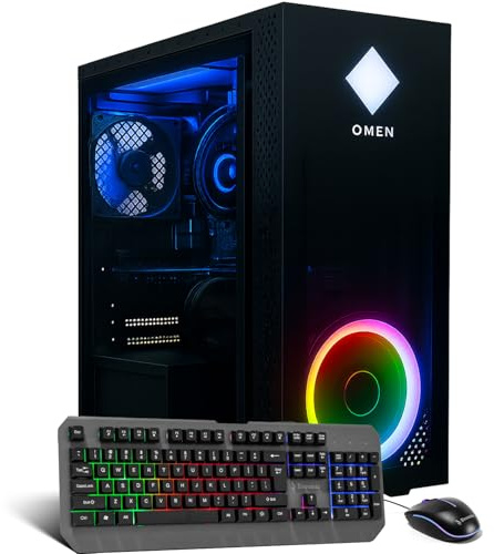 Evounic RGB Gaming PC Computer Desktop - i5-10600KF bis zu 4.8GHz, GeForce GTX 980, 16GB DDR4 RAM, 512GB SSD + 1TB HDD, WiFi 6 & Bluetooth 5.4, Windows 11, RGB Lighting Gaming Tower