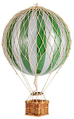 Authentic Models - Ballon, Dekoballon - Travel Light - Silver Green/silber grün - (DxH) 30x18cm