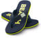 Ultrapower Flip-On Zehentrenner | Flip Flops | Badelatschen | Strandschuhe | Duschlatschen | Zehenstegpantolette | Freizeit | Bad | Sauna Schuhe | Sandalen | ZT1, | :D.Blau/Gelb, Größe:38 / UK 5
