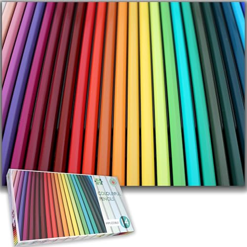 Colourful Pencils - Impuzzible - 1000 Piece Jigsaw Puzzle