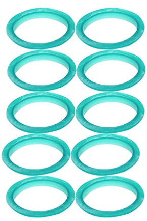 UPKOCH 10 Pcs Silicone Joint Filtre Remplacement Anneau en Caoutchouc Joint Anneau pour Rechargeable Réutilisable Café Capsules Gousses en Acier Inoxydable Capsule