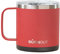 BurnOut 2.0 Instant Drinkability Temperature Control Tasse (400 ml, rot mit schwarz)