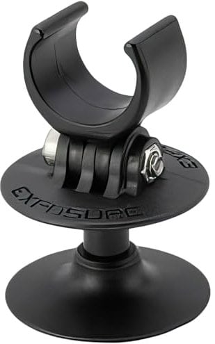 Exposure Helmet Mount for Action Camera with 3-Prong Action-Cam Attachment, Compatible with Axis/Joystick/Diablo/Zenith, Etc