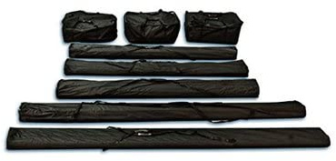 Ambisphere Taschenset Zelttaschen für Zelte für Pavillon Partyzelt - Tragetaschen Transporttaschen, zur sicheren Aufbewahrung, aus robustem Oxford Material 480g in diversen Grossen