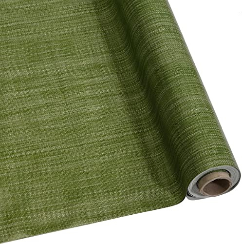 DéVa Wachstuchtischdecke Wondertext hellgrün in 1,4m Breite (Meterware) - PVC Wachstuch - Outdoor und Indoor Tischdecke