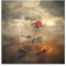 QINGRONG Künstliches Cartoon-Poster Der kleine Prinz, Rose, 2 Poster, Kunstdruck, Wandfoto, Malerei, Poster, hängendes Bild, Familie, Schlafzimmer, Dekoration, Geschenk, 30 x 30 cm