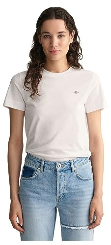 GANT Women's Reg Shield Ss T-Shirt T-Shirt