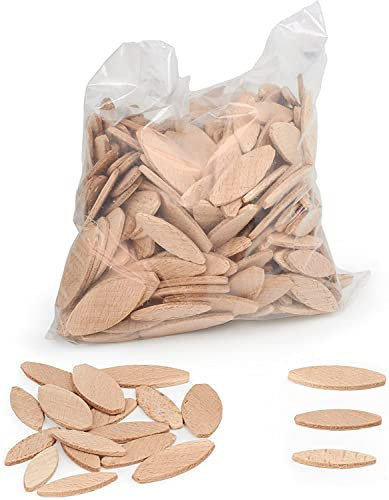 Evotrade Lamelle Tasselli Piatti in Legno 00/10/20/30 per Giunzione Mobili Kit 50 o 100 Pezzi (EL20 x 50pz)