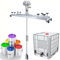 Sayoc Pneumatischer Farbmischer, 1000L Tankmischmaschine, 1/2 Ps IBC-Luftrührwerk, Einstellbar 72–120 cm, Mit Stützaufhängung, Zum Mischen Von Viskosen Flüssigen Tintenfarben