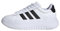 adidas Women's Zapatilla Grand Court Platform, Cloud White/Core Black/Core Black, 40 2/3