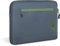 STM ECO Sleeve Laptop-Tasche 14 Zoll kompatibel mit Apple MacBook Pro 14 (Aus 100% recyceltem Polyester, Große Innentasche mit äußerem Zusatzfach, Leichtgängige Reißverschlüsse) - Blau