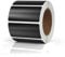 Meitaat Schwarz Rechteckig Aufkleber 50 x 25MM Farbkodierung Selbstklebend Etiketten Umzug Rolle Ablösbar 500 Stück