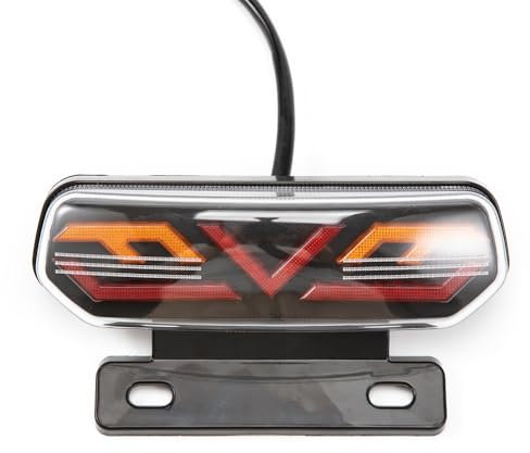 evomosa Motorrad Rücklicht LED Rücklicht Blinker Heckleuchten Bremslicht Bremsleuchte für E-Bike