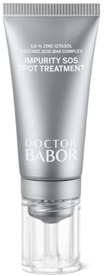 DOCTOR BABOR Impurity SOS Spot Treatment | Gezielte und Akute Anti-Pickel-Pflege für unreine Haut oder Mischhaut | Verbessert punktgenau und effektiv das Hautbild | vegan | 15ml